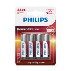 Philips LR6P4B.GRS Power Alkaline Αλκαλικές μπαταρίες υψηλής απόδοσης 4 τμχ AA