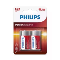 Philips LR14P2B.GRS Αλκαλικές μπαταρίες υψηλής απόδοσης 2 τμχ C