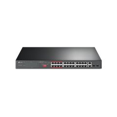 TP-Link TL-SL1226P 26-Port 10 100Mbps PoE+ Switch